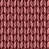Close-up swatch of Sweet Chestnut wallpaper in red with repeating leaf design - Huggleberry Hill