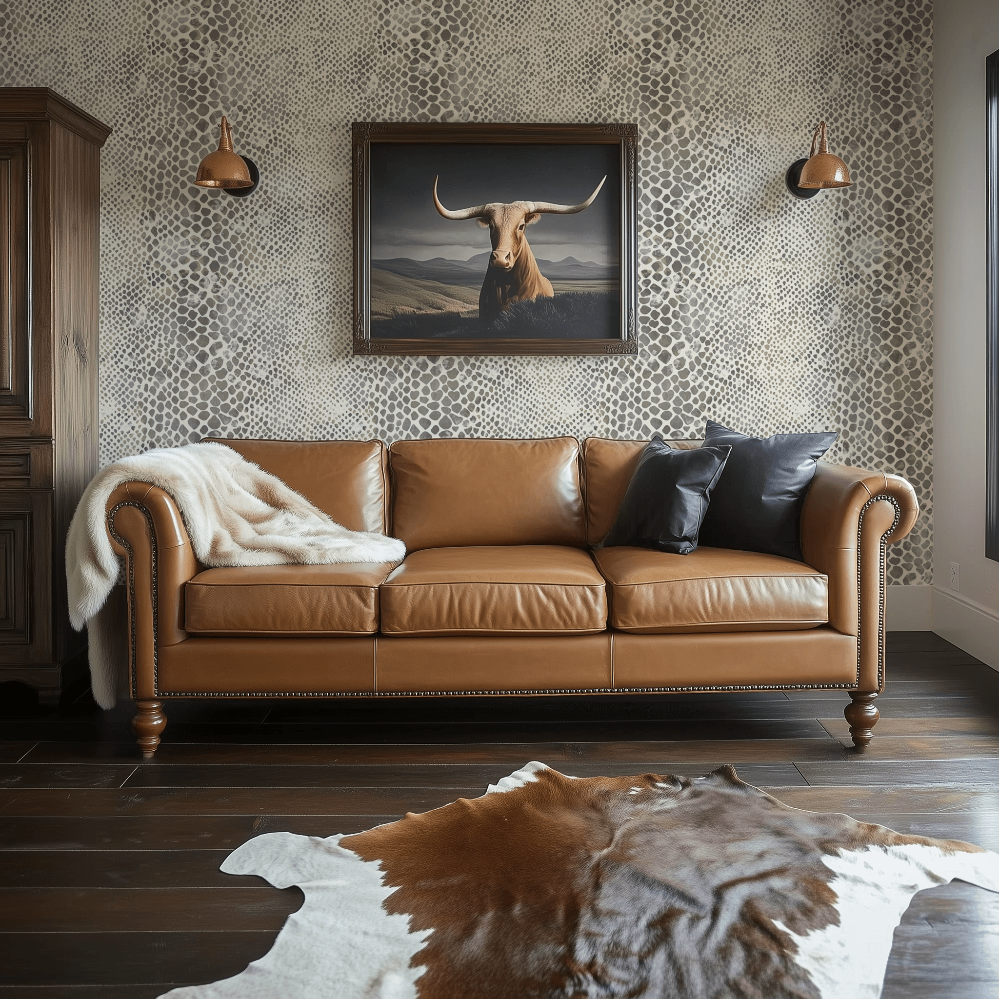 Python Snakeskin Wallpaper - Huggleberry Hill